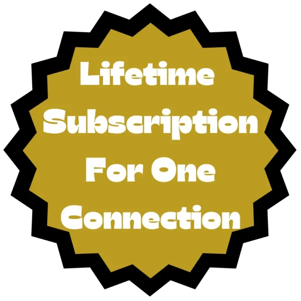 Lifetime Subscription For One Connection