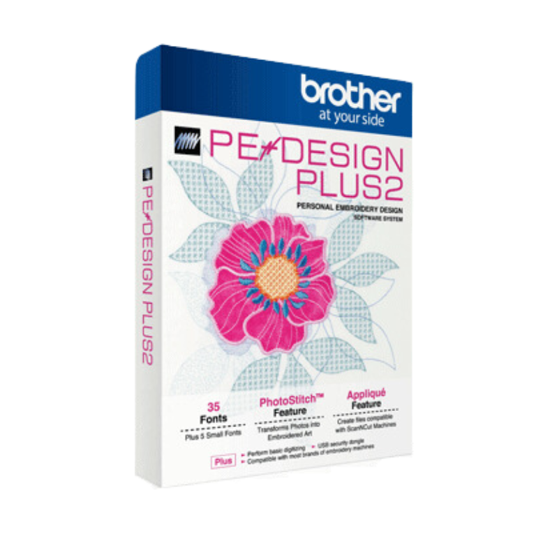 Brother PE-Design Plus 2 Embroidery Software (Lifetime license)